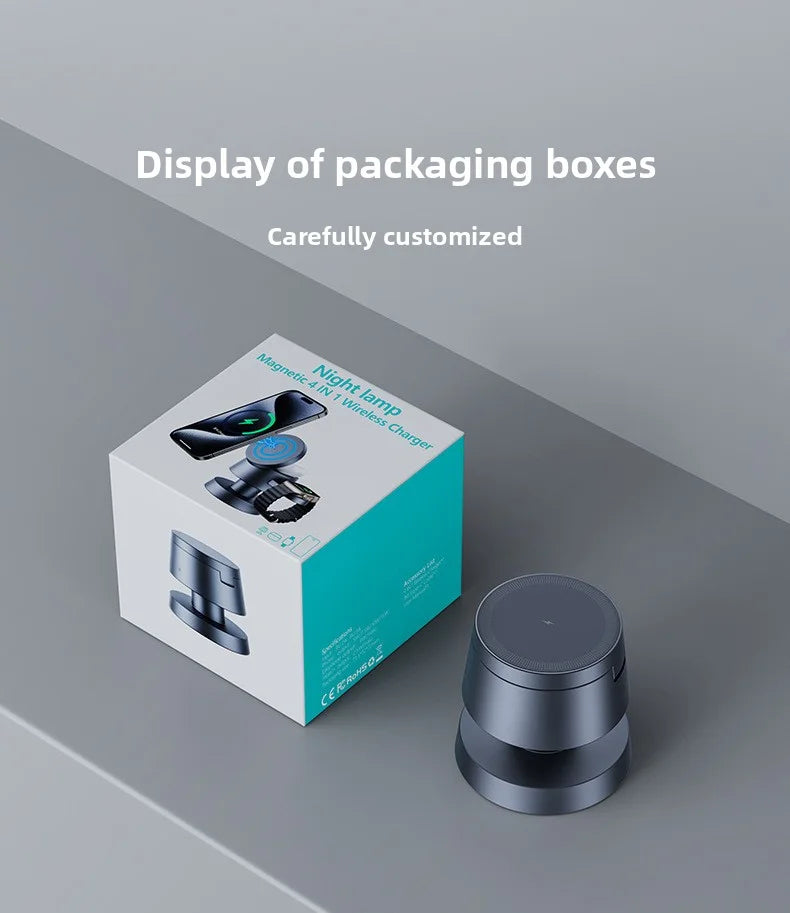 Zyndock™ MagBase Pro | The Ultimate 4-in-1 Charging Hub