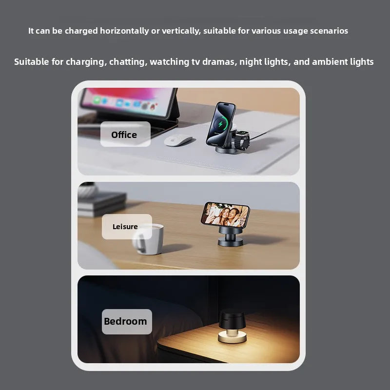 Zyndock™ MagBase Pro | The Ultimate 4-in-1 Charging Hub